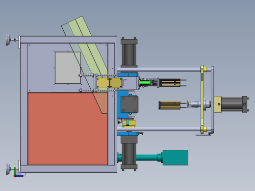 精达油水分离器冲孔机sw19可编辑左视缩略图