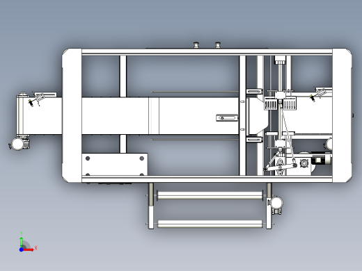 桶装水全自动套袋机step前视缩略图