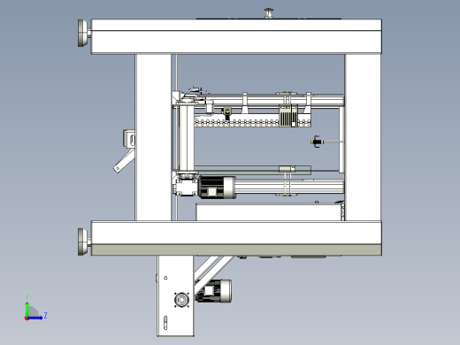 桶装水全自动套袋机step左视缩略图