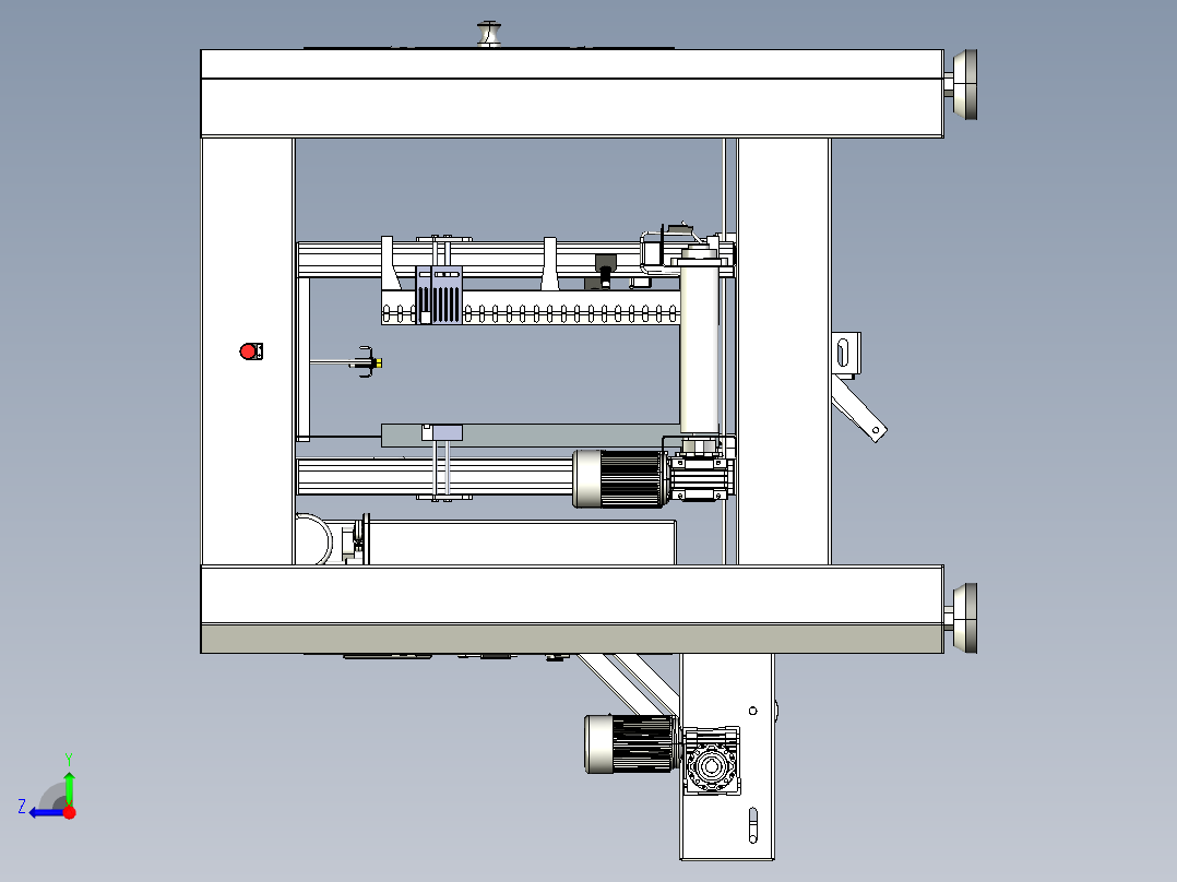 桶装水全自动套袋机step右视图