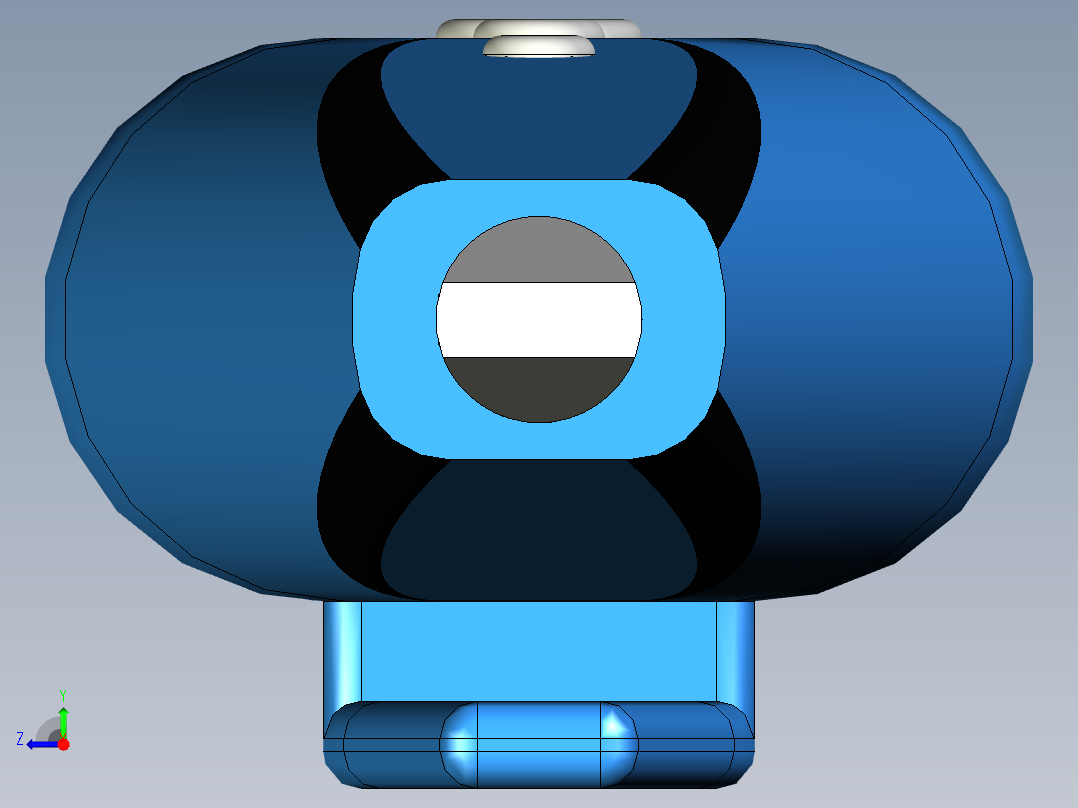 试电笔模型右视图