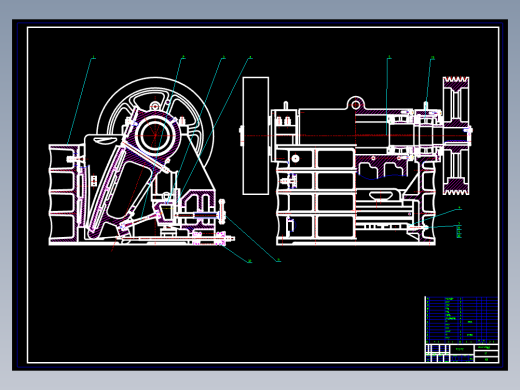 颚式破碎机毕业设计