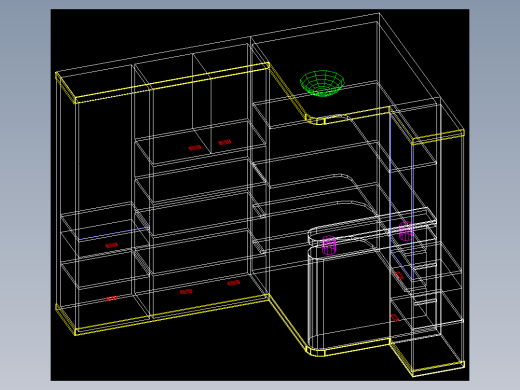 室内家具及植物三维模型十九-Y055