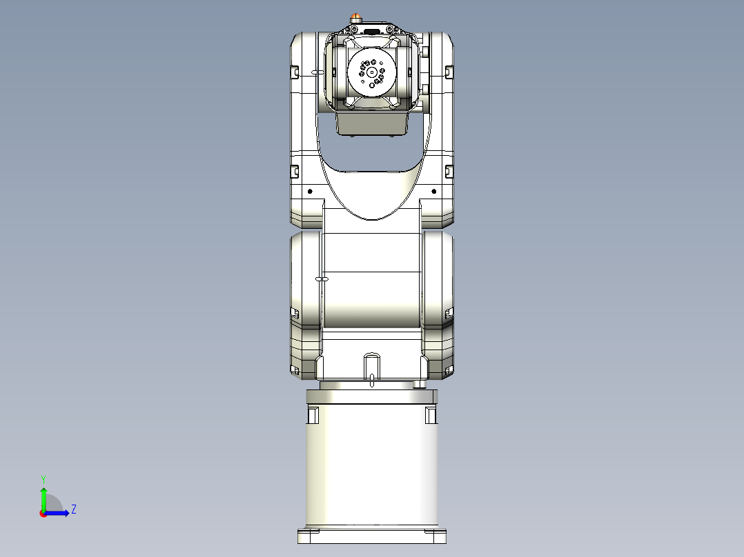 机器手3D模型左视图