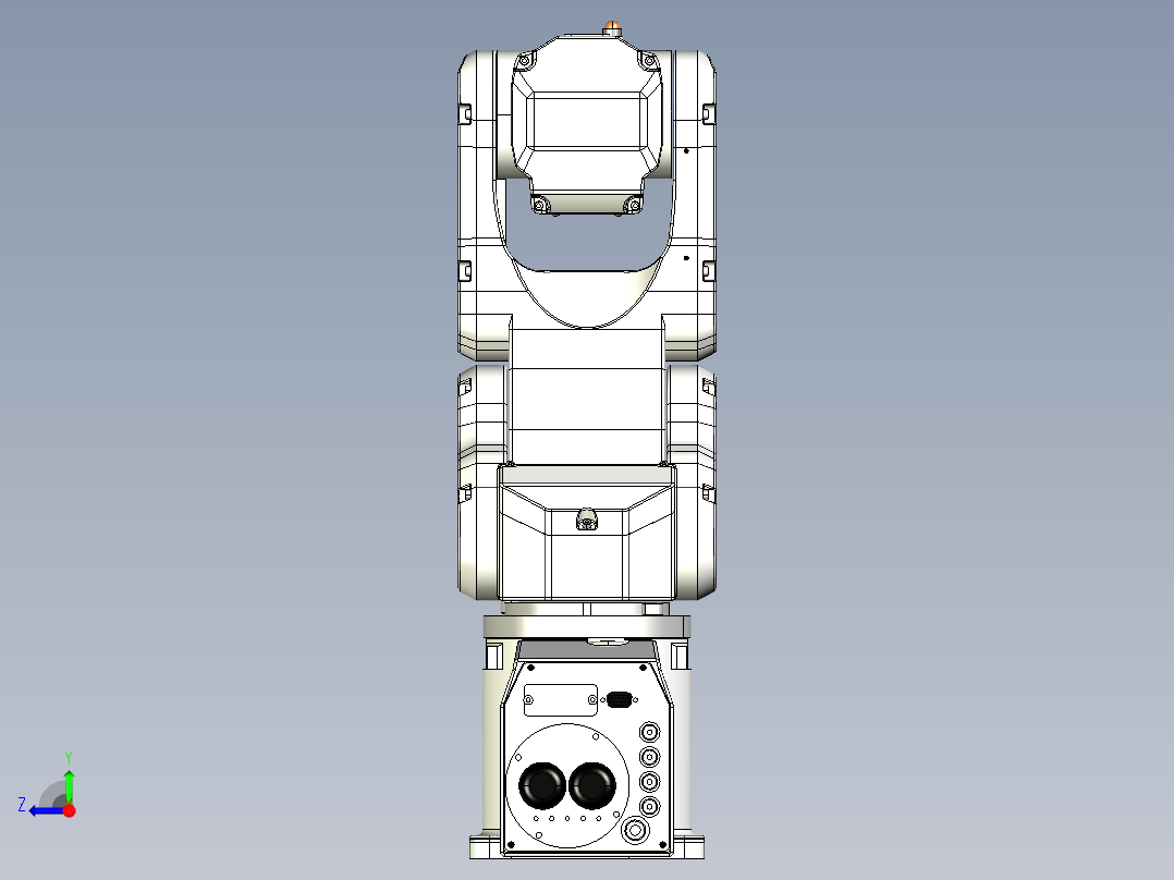 机器手3D模型右视图