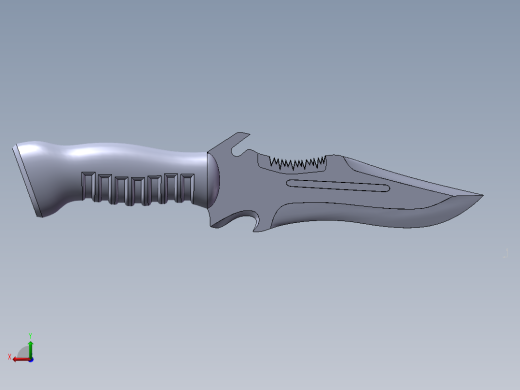 小刀设计图纸后视缩略图