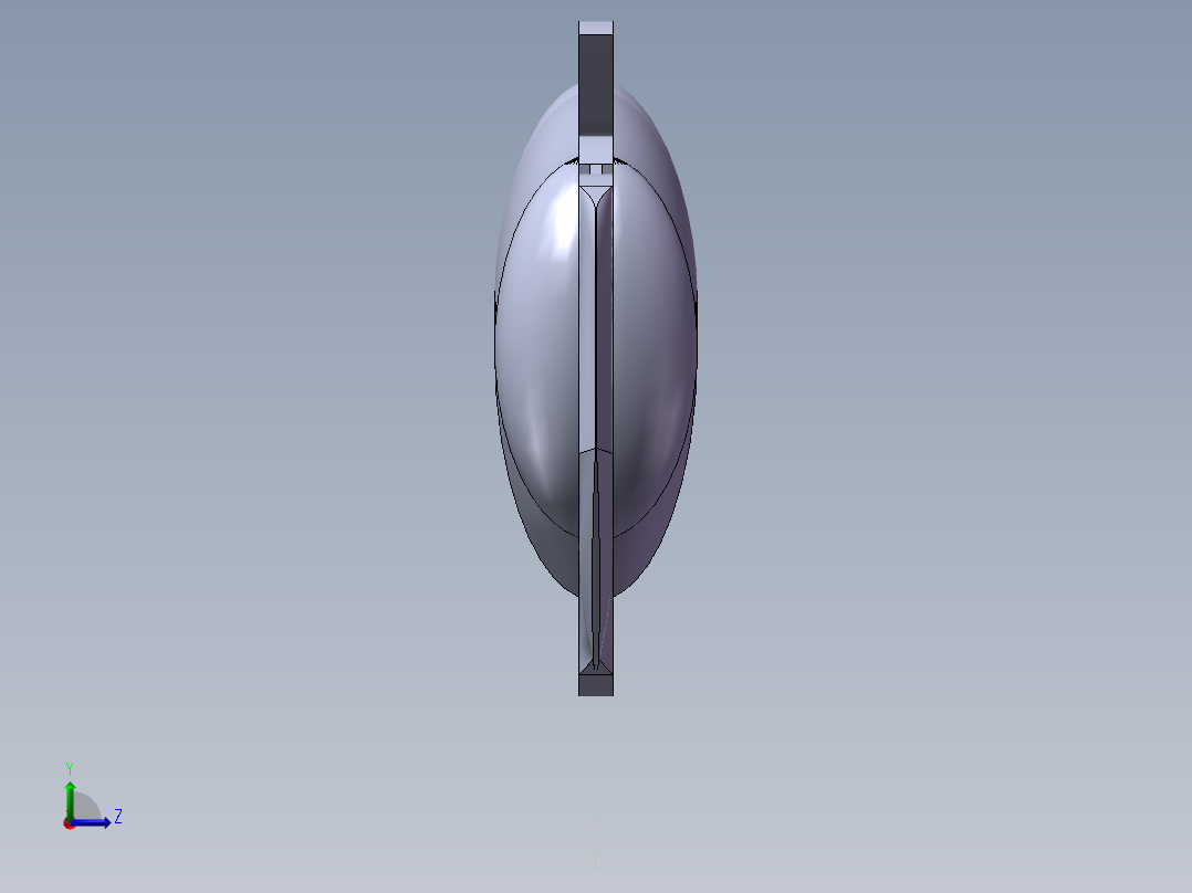 小刀设计图纸左视图