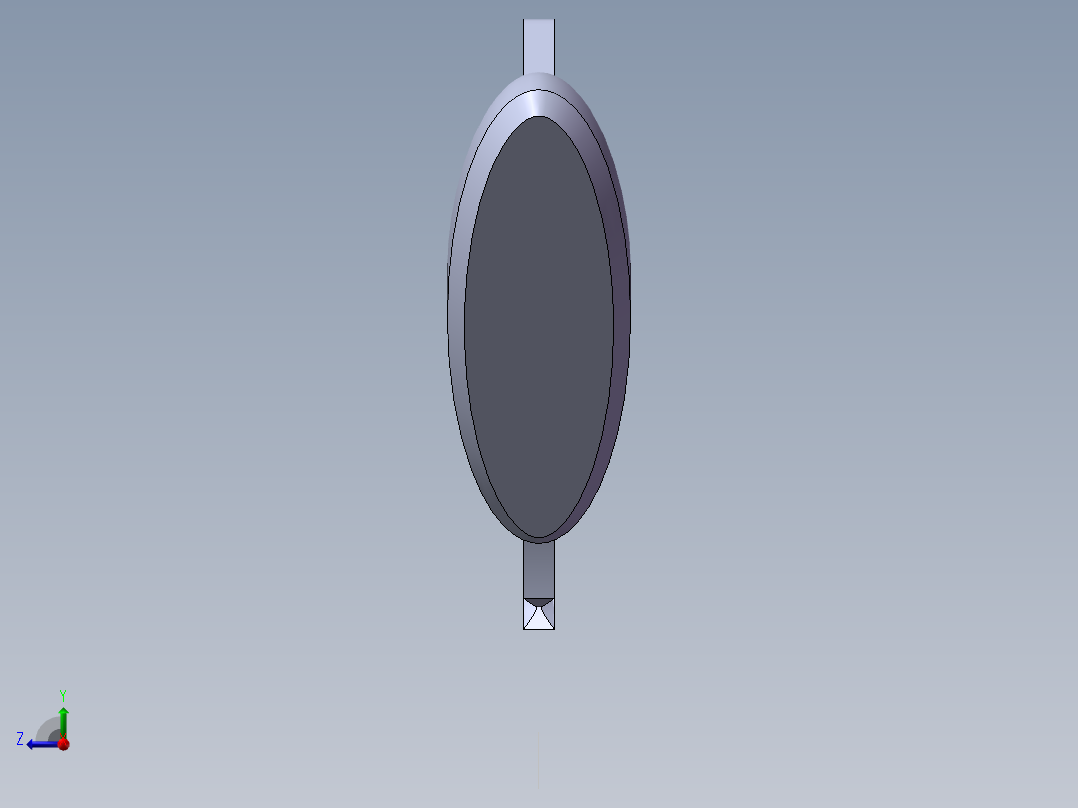 小刀设计图纸右视图