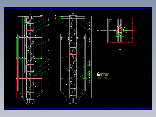螺旋输送机总图