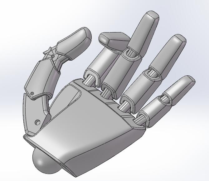 左手臂 机械手 3D图纸 机械自动化3D三维图纸