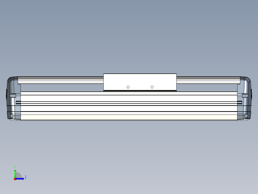 Toyo东佑达直线模组-ETH17-100-M-組合-A2左视图