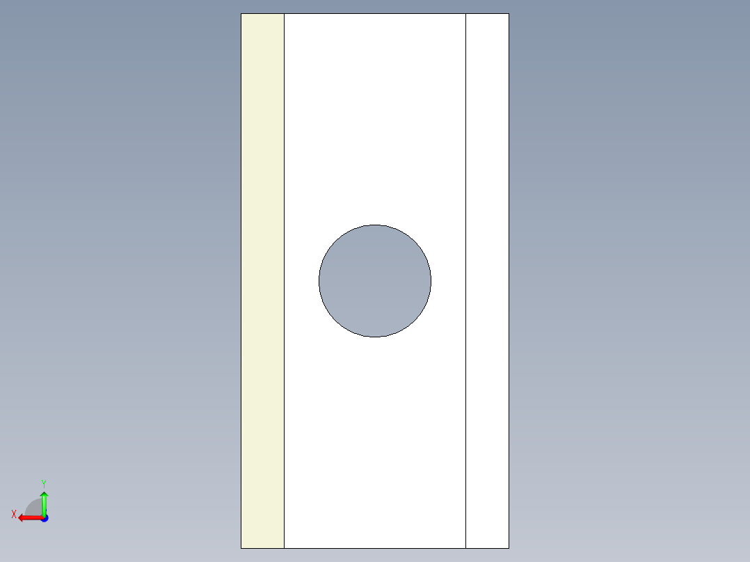 T 螺帽(A)2302-3D多系列多零件图纸模型后视图