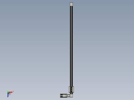 威洛博直线电机模组EB4-L80-S1200-R-57-MS3俯视缩略图
