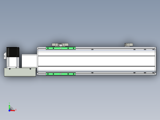 同步带滑台-半封闭B13H-L45-S300-L-P40-D3前视缩略图