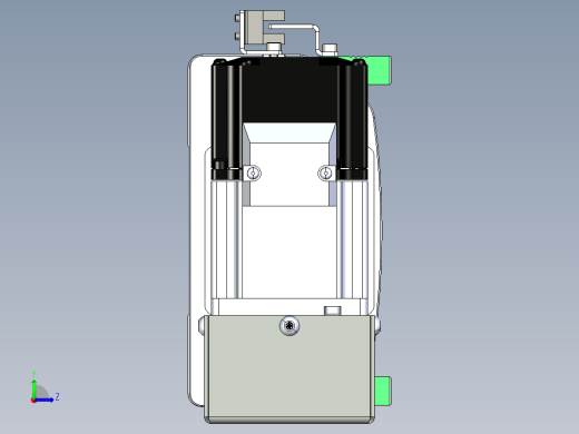 同步带滑台-半封闭B13H-L45-S300-L-P40-D3左视缩略图