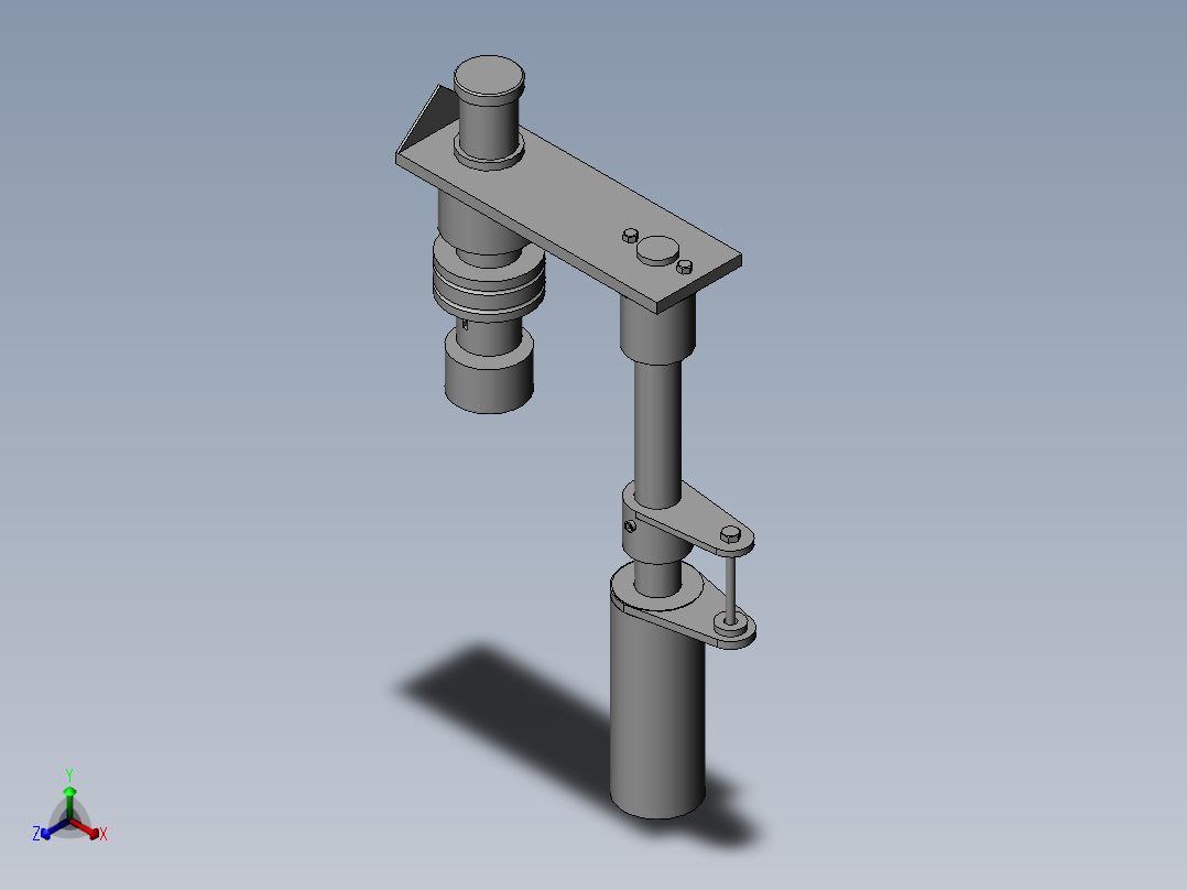 拧瓶盖正等轴测图