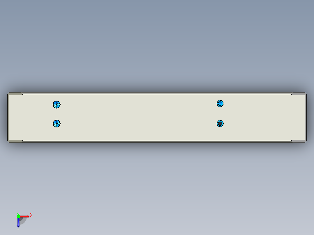 pab-chute-injection-mold-1..zip俯视图