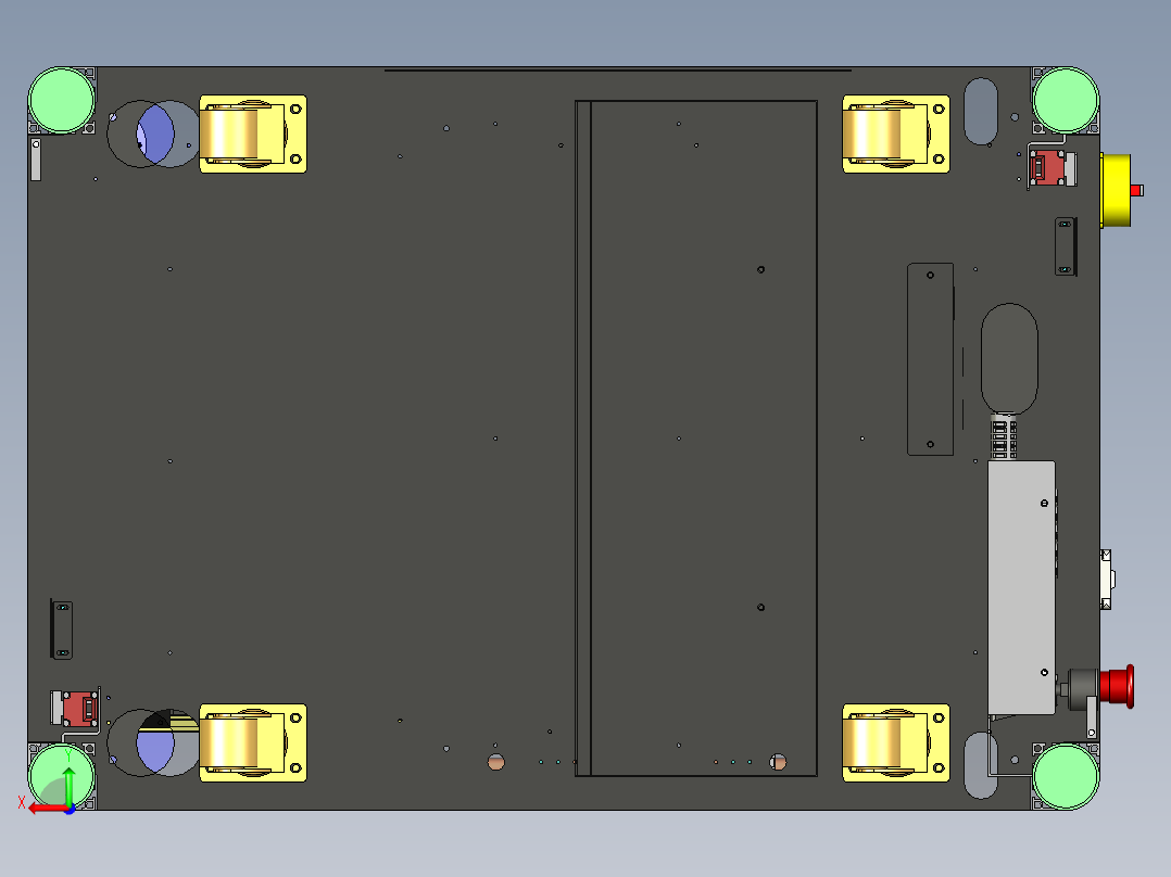 PCB 线路板清洁设备后视图