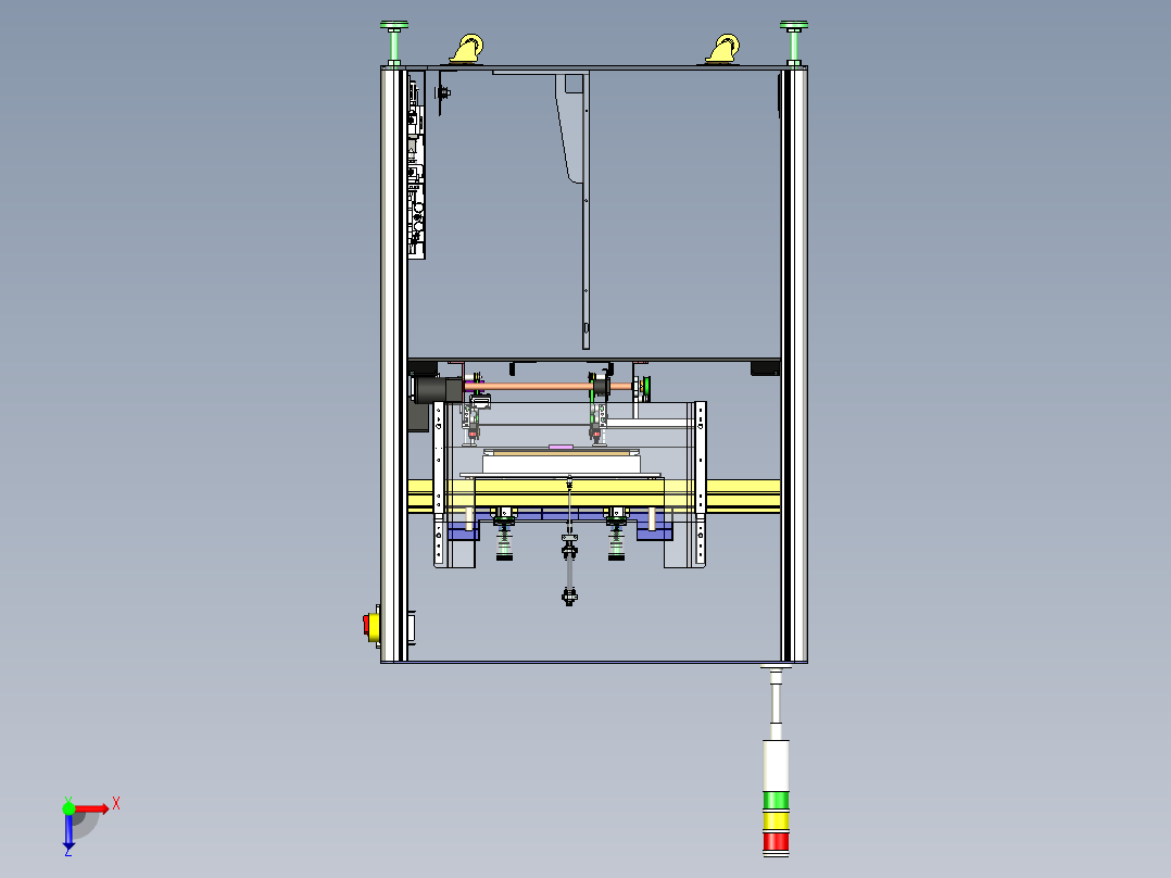 PCB 线路板清洁设备俯视图