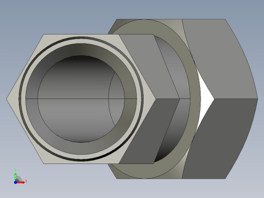 卡套式工业通用硬管接头20_vbu-s前视缩略图