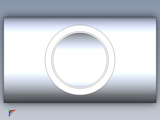 CPVC管件02-Sch80_ReducingTee_SxSxS_9801-251_2in x 1.5in俯视缩略图