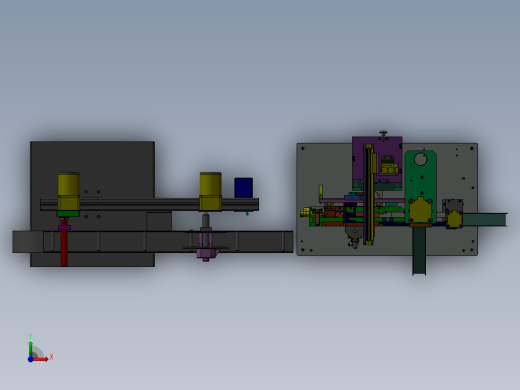 连接器铁壳捺印裁切机前视缩略图