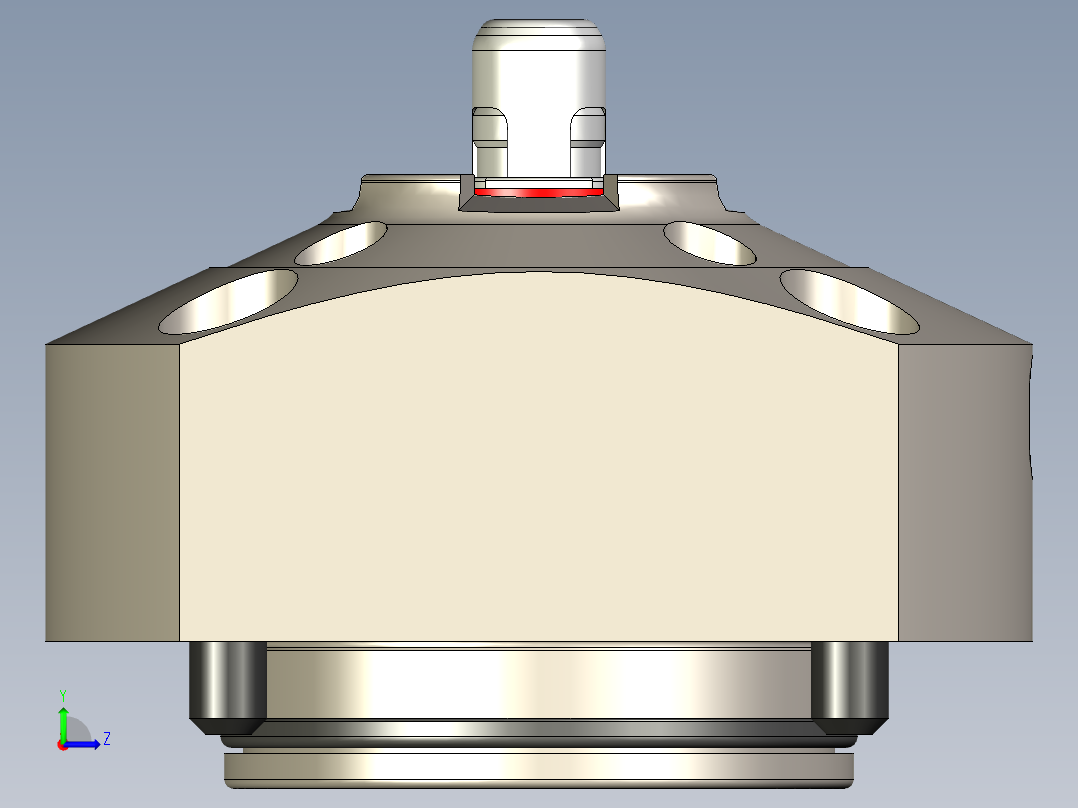 KOSMEKSFA2000-M1N-090多系列多零件图纸模型多系列多零件图纸模型左视图