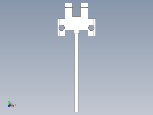 槽型光电传感器LU-K45_3D前视缩略图