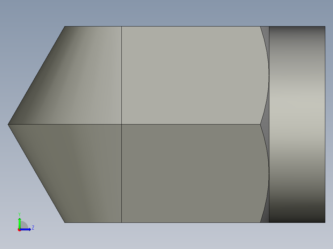 卡套式工业通用硬管接头12_dbu-s左视图