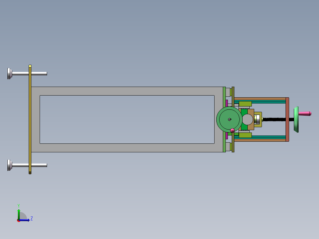 电动打磨机sw14可编辑左视图