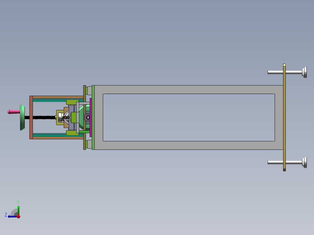 电动打磨机sw14可编辑右视图