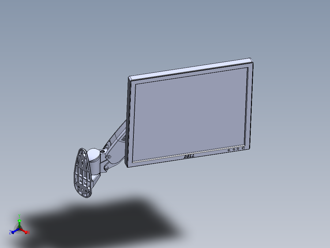标签剥离检测机sw18可编辑正等轴测图
