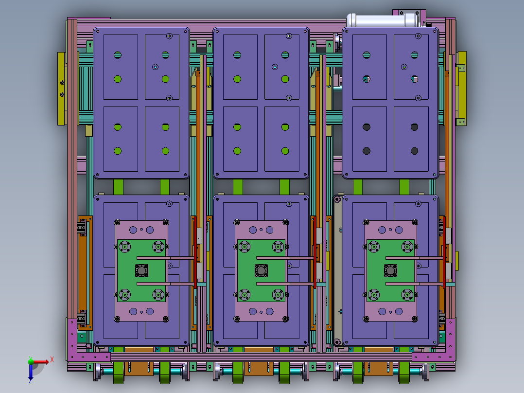 基板供料搬运机sw18可编辑俯视图