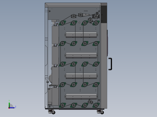 医用拖鞋筐子清洗烘干机sw18左视缩略图