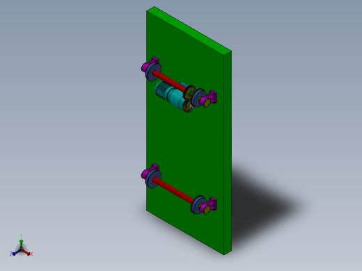 KPX-50T电动平车sw12可编辑正等轴测缩略图