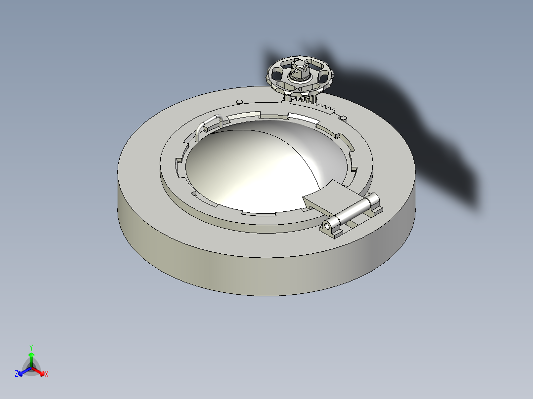 潜水装置密封舱盖