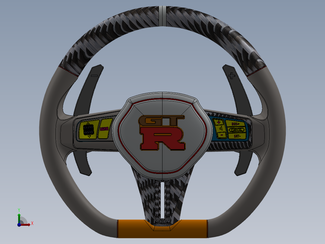 方向盘(37)前视图