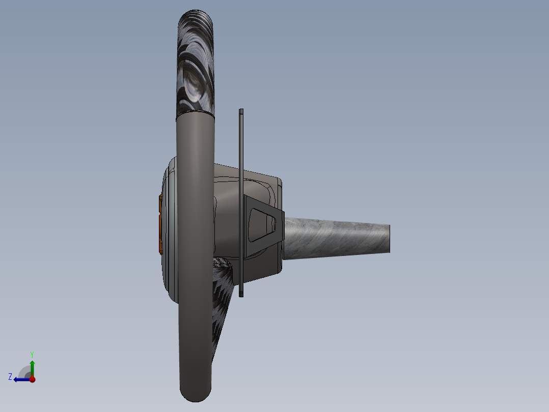 方向盘(37)右视图