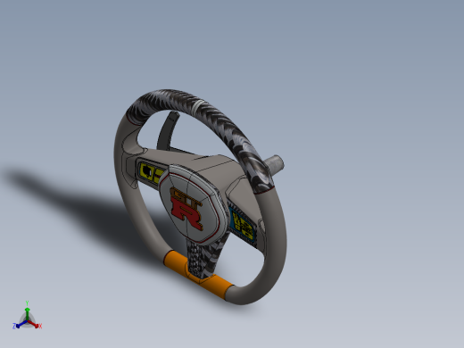 方向盘(37)正等轴测缩略图