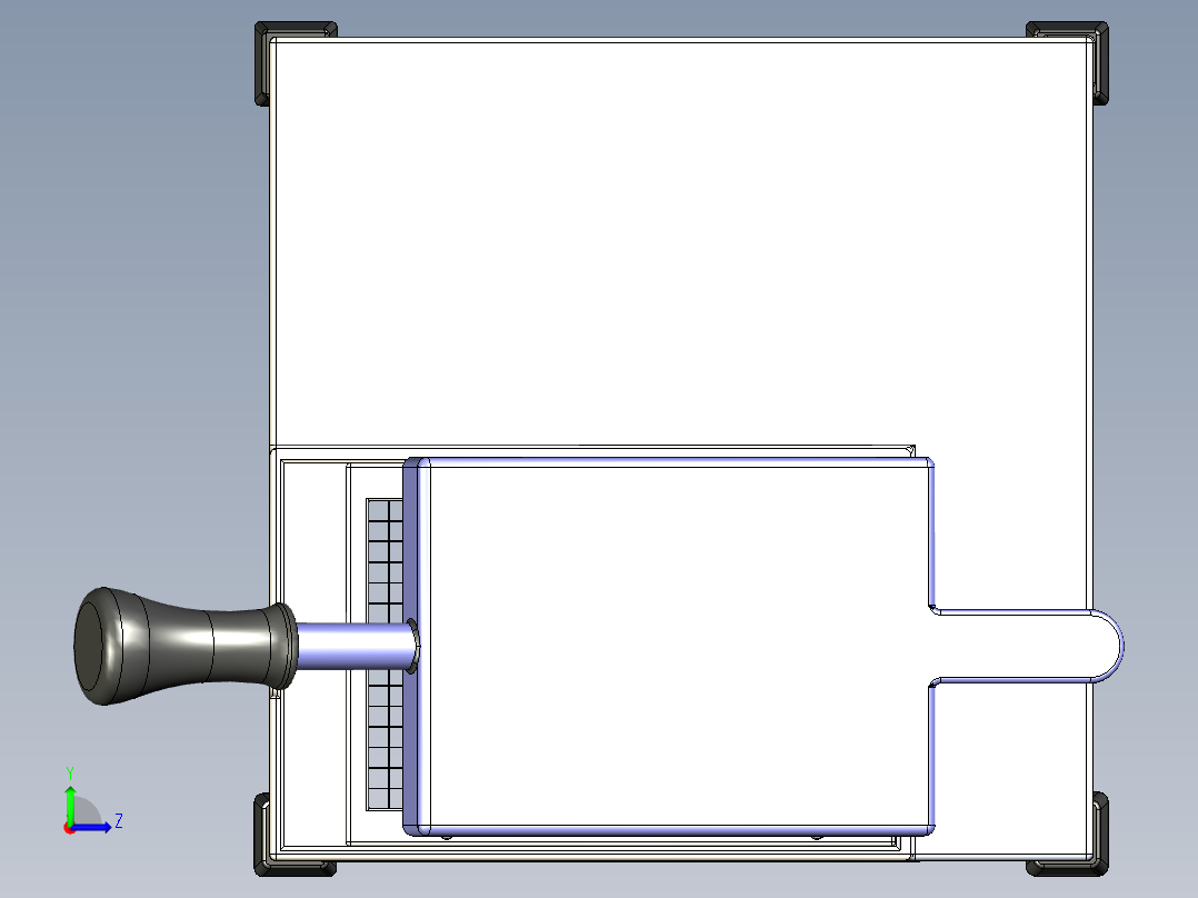 B3003636-蔬菜切碎机左视图