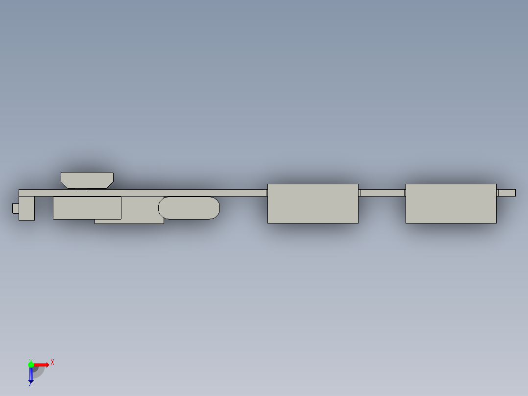 18650 移动电源俯视图