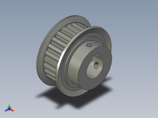 T0-05FFJD同步带轮ATPV25XL050-B-N15