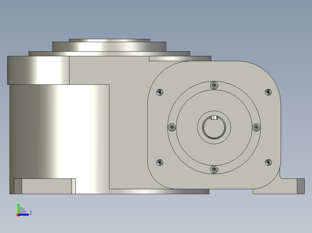 110DA型凸轮分割器RU110DA-a左视图