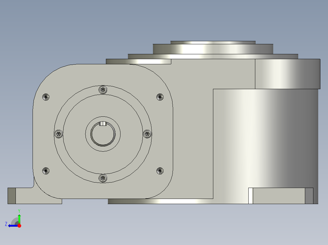 110DA型凸轮分割器RU110DA-a右视图