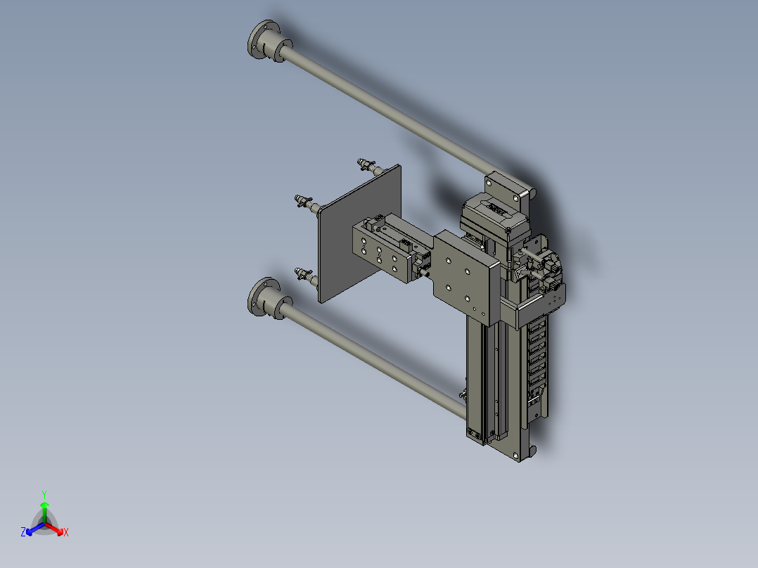 泡袋移载-1正等轴测图