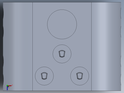 电动牙刷收纳盒内置支架俯视缩略图