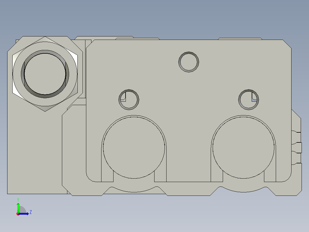 MXQ20-20B-M9N左视图