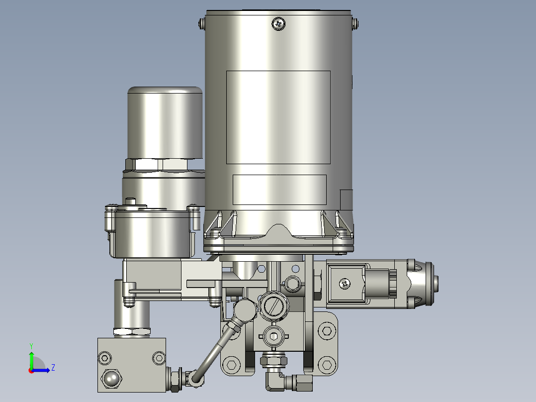 流遍DBS油泵左视图