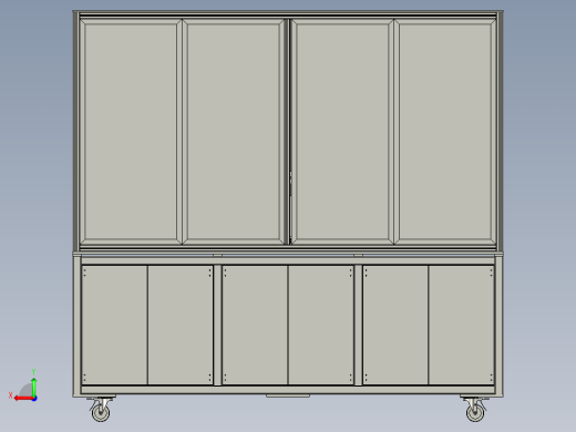 打标装袋组合部分后视缩略图