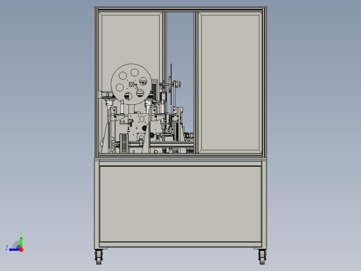 打标装袋组合部分右视缩略图